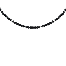 Lade das Bild in den Galerie-Viewer, Black Beauty Choker Gold/Silber