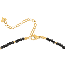 Lade das Bild in den Galerie-Viewer, Black Beauty Choker Gold/Silber