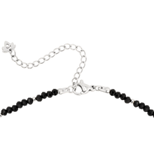 Lade das Bild in den Galerie-Viewer, Black Beauty Choker Gold/Silber