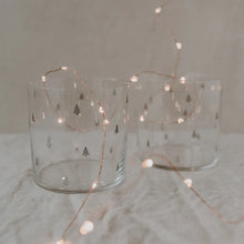 Lade das Bild in den Galerie-Viewer, Trinkglas im 2er Set Tannen schwarz