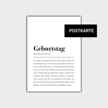 Lade das Bild in den Galerie-Viewer, Postkarten | Definition