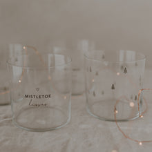 Lade das Bild in den Galerie-Viewer, Trinkglas im 2er Set Tannen schwarz