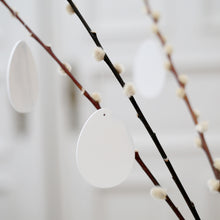 Lade das Bild in den Galerie-Viewer, Holzanhänger Eier im 8er Set