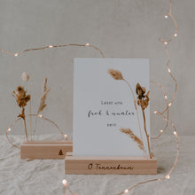 Lade das Bild in den Galerie-Viewer, Karten- und Trockenblumenständer Tannenbaum im 2er Set